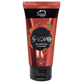 S-LOVE LUBRIFICANTE HOT BEIJAVEL MORANGO 60G