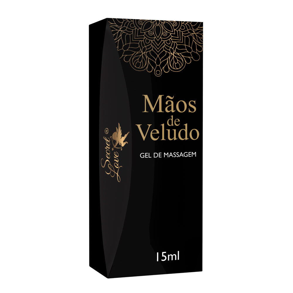 MÃOS DE VELUDO GEL PARA MASSAGEM 15ML SECRET LOVE