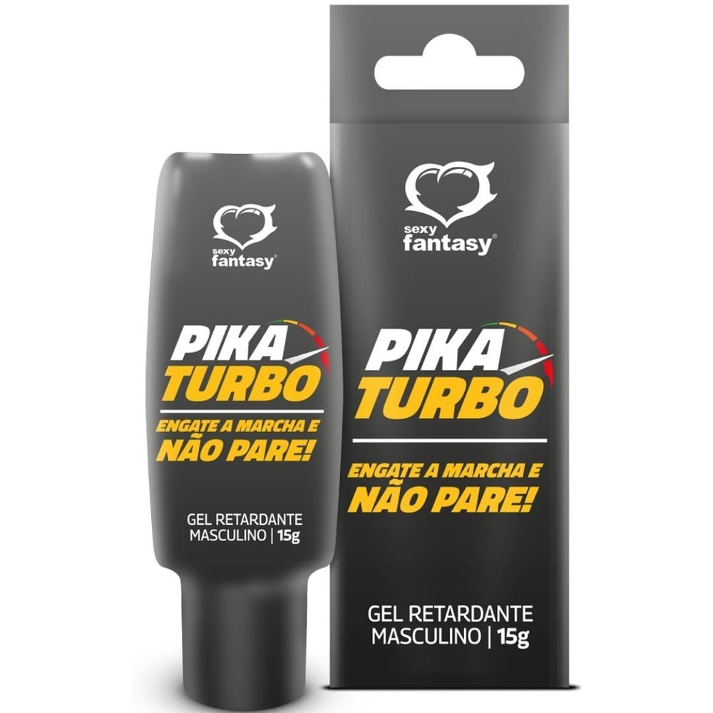 PIKA TURBO GEL RETARDANTE MASCULINO 15G