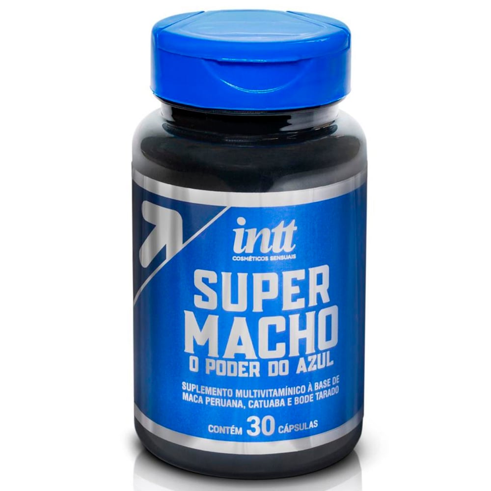 SUPER MACHO EM CAPSULAS 30 UNIDADES INTT